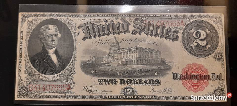 2 dolary usa 1917 Warszawa