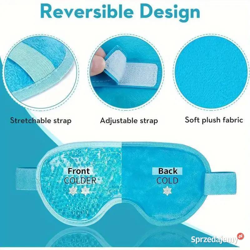 Maska Żelowa na Oczy Wielofunkcyjna AS Płock