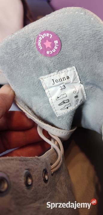 nowe ocieplane łyżwy figurowe rozmiar 33 Sporty zimowe sprzedam