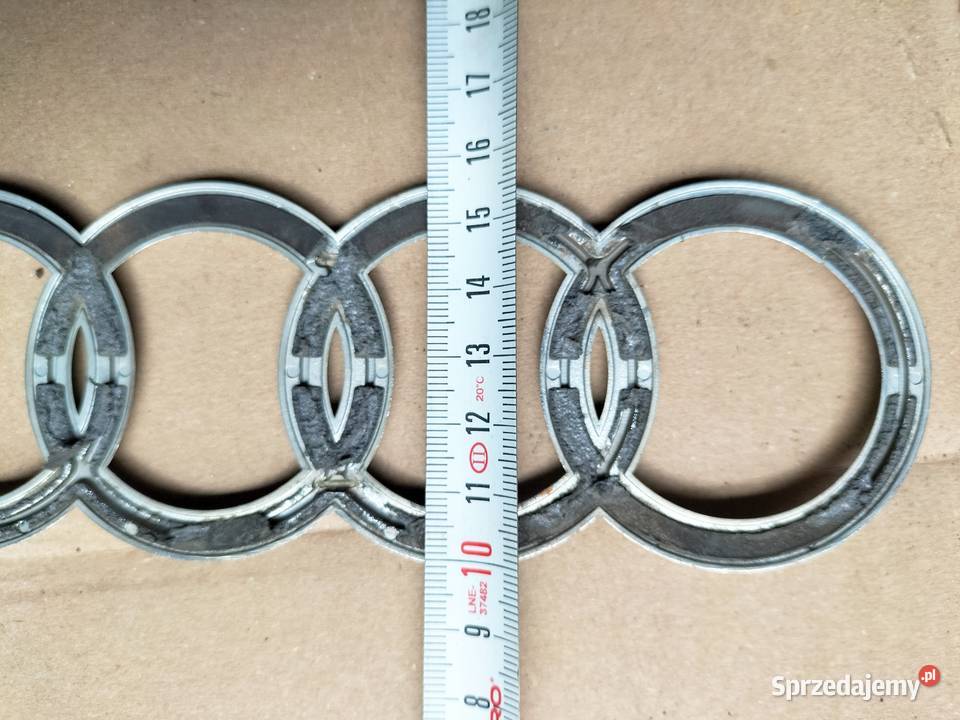 AUDI 80 B3 B4 90 Q ZNACZEK EMBLEMAT NAPIS TYŁ osobowe Kamień-Kolonia