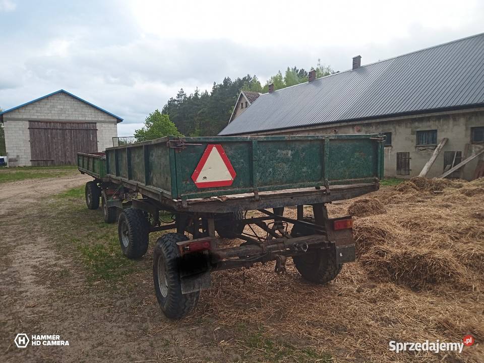 Przyczepa autosan D47 wywrot na 3 strony Osie