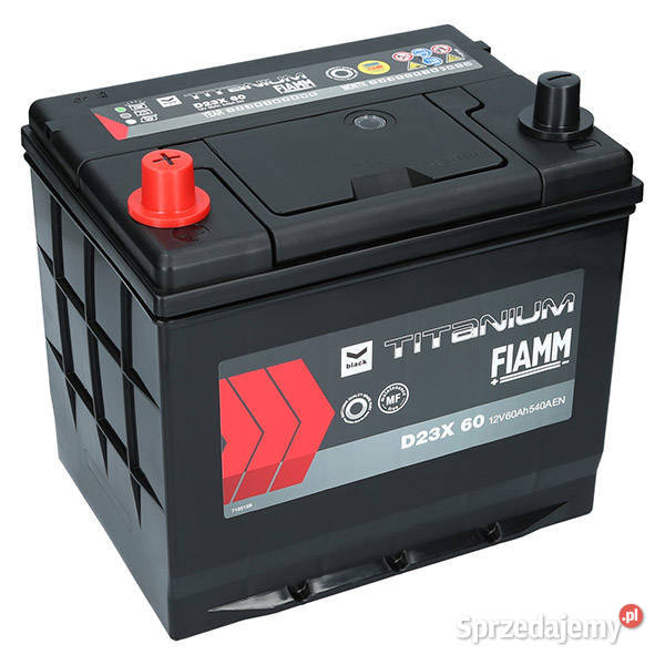 Akumulator Fiamm Black 12V 60Ah 540A L JFTP60 Części samochodowe Jelcz-Laskowice
