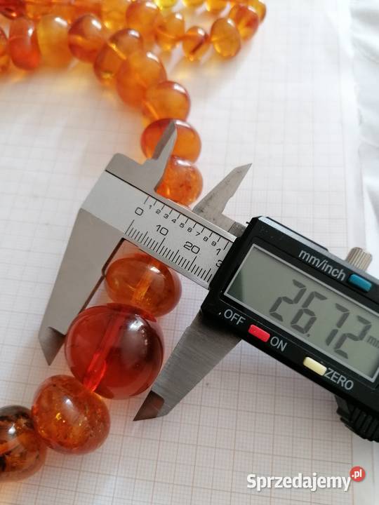 Naszyjnik Bursztyn Vintage 150gram Białystok