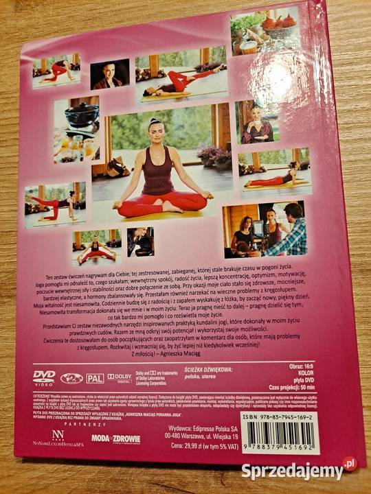 Agnieszka Maciąg DVD Poranna Joga Filmy Kraków