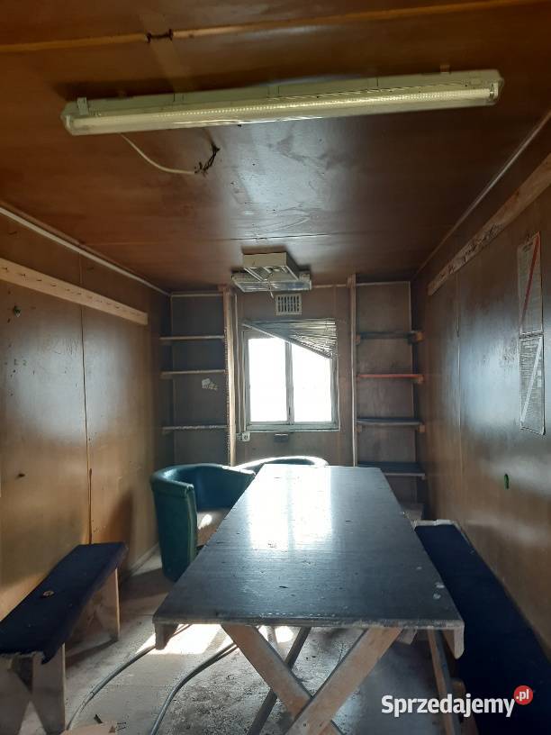 Kontener budowlany szatniowy 347 Poznań do Swarzędz