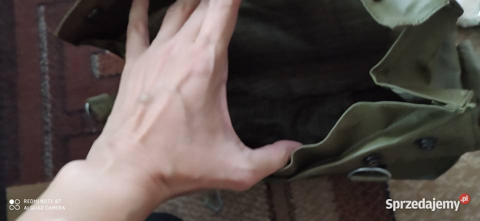 maska chemiczna z torbą wojskowa nowa Poznań