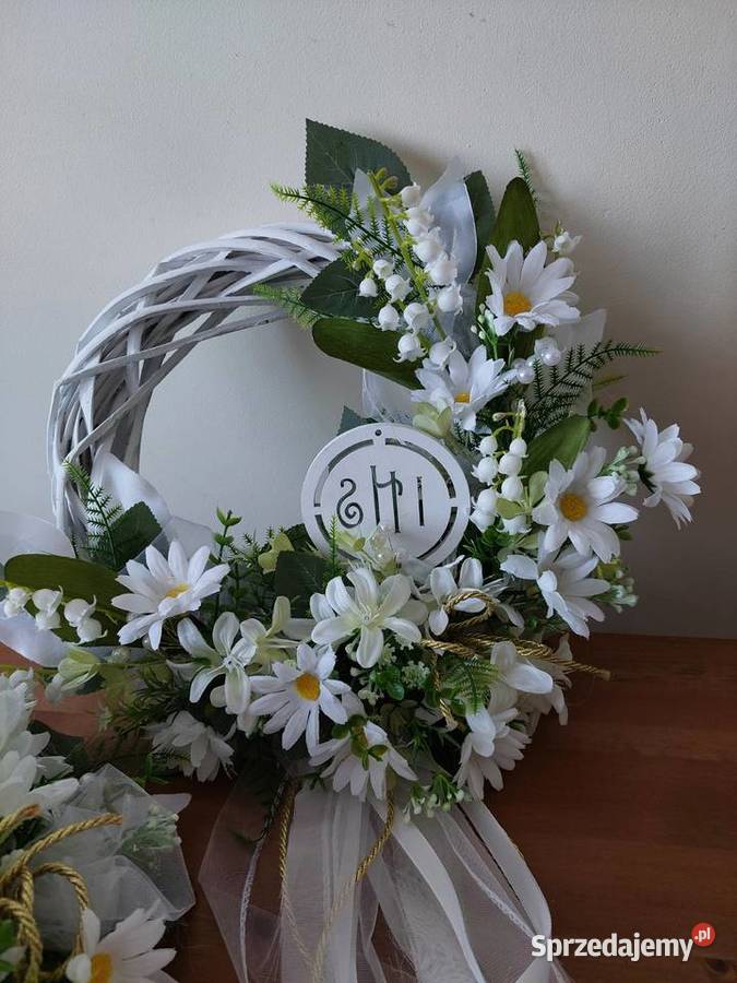 WIANEK KOMUNIJNY wielokolorowy Wianki Stargard