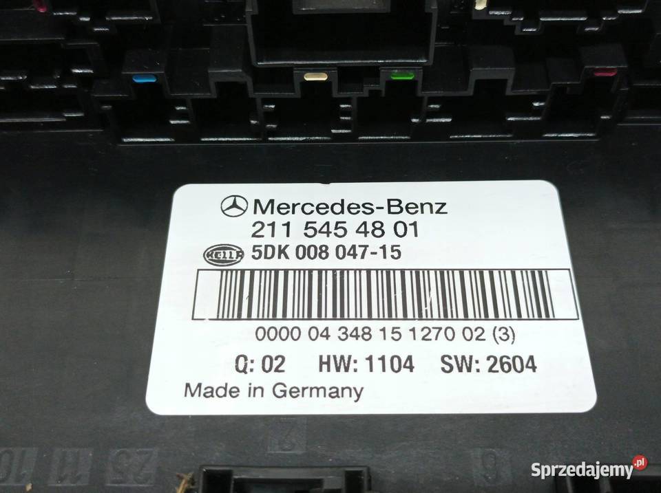 MODUŁ 2115454801 MercedesBenz Eklasa III