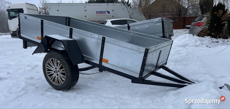 Przyczepka Mocna nowa oś busa świętokrzyskie Włostów