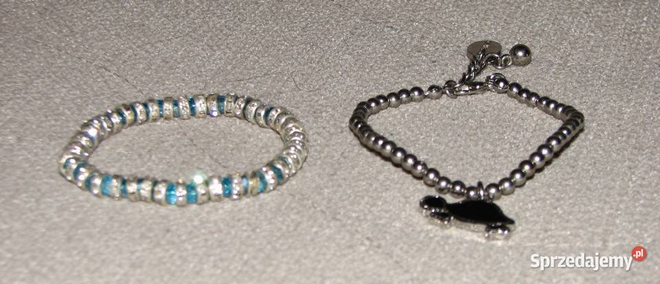 Śliczne bransoletki małej damy przywiezione z Wrocław