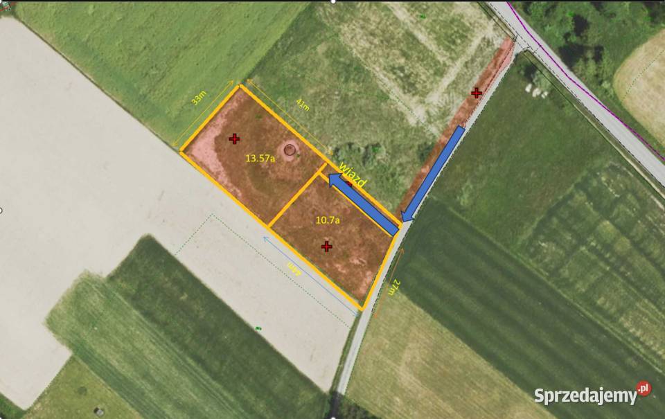 Działka budowlana 107a w Woli Rafaowskiej Wola Rafałowska sprzedam