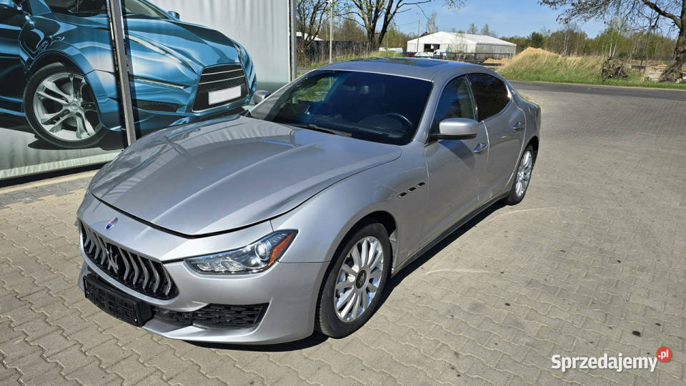 Maserati Ghibli Ładny Pali Jeżdzi Chłodnice całe ESP Karczew