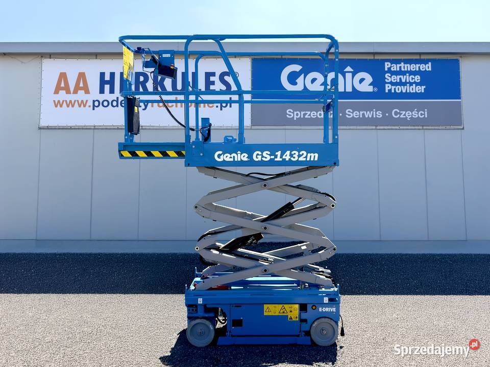 Podnośnik Nożycowy Elektryczny Genie GS 1432M 0h śląskie sprzedam