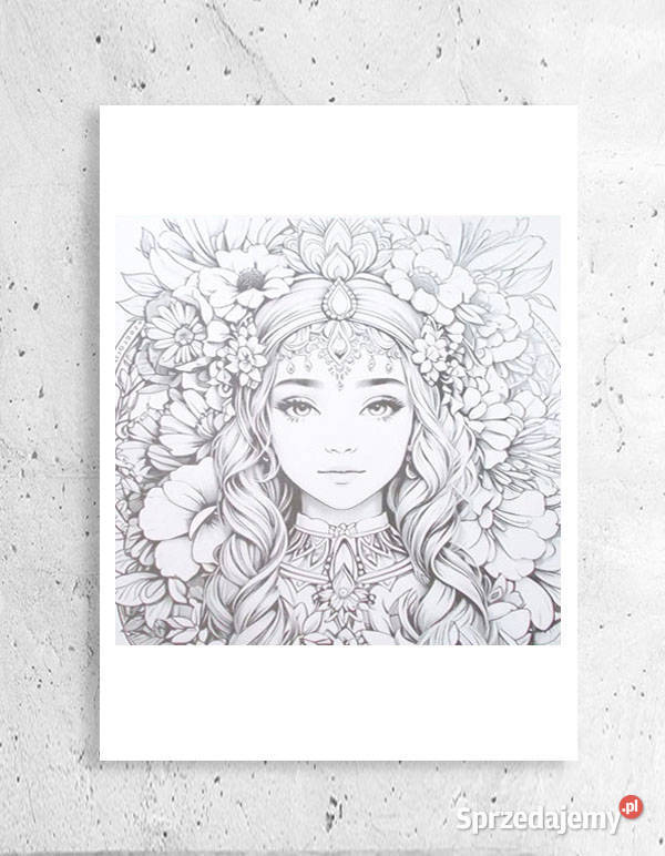 boho plakat z dziewczyną Rzeszów
