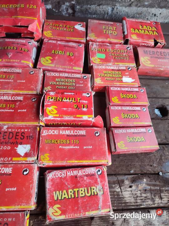 Klocki hamulcowe firmy Steinhof Dulcza Wielka