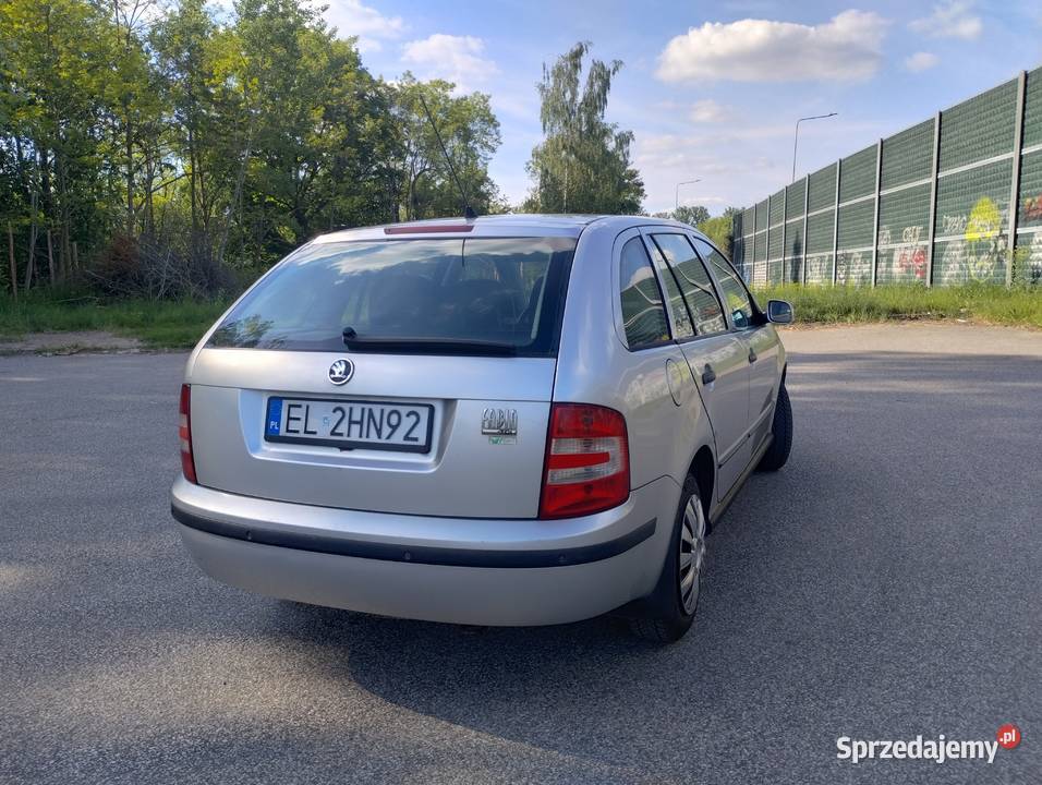 Skodia Fabia 2007 bezwypadkowa 14 TDI 70KM Łódź