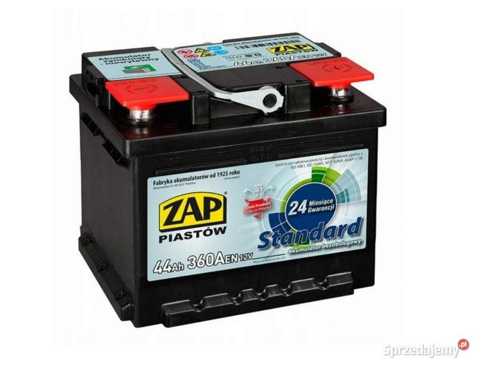 Akumulatór ZAP Piastów 44Ah360A Bydgoszcz sprzedam