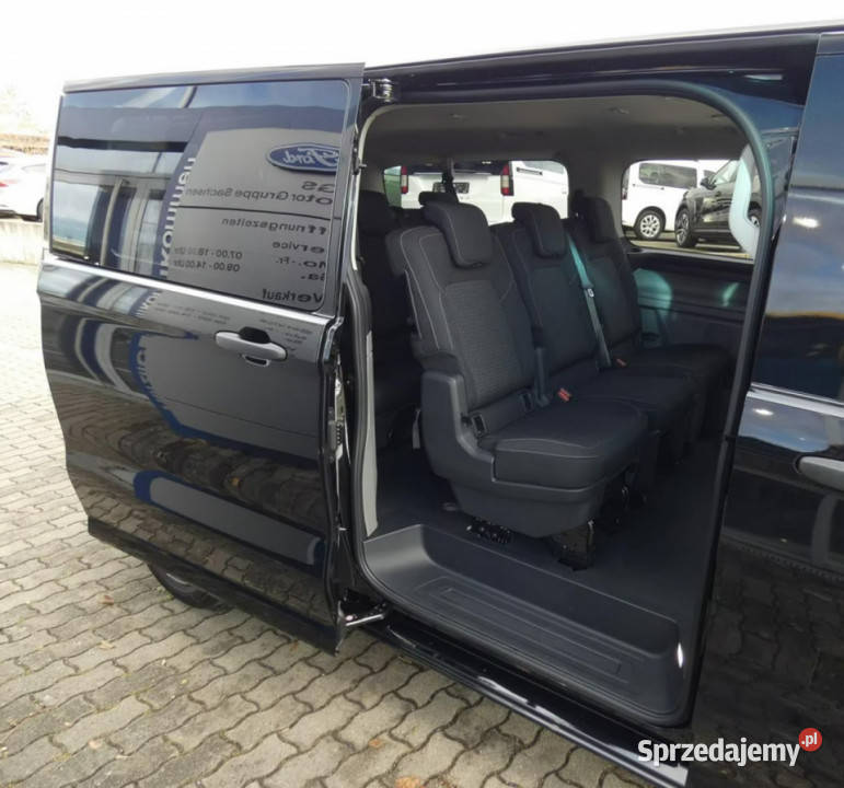 Ford Transit Custom Drzwi Lewe Full Led Ciemne manualna