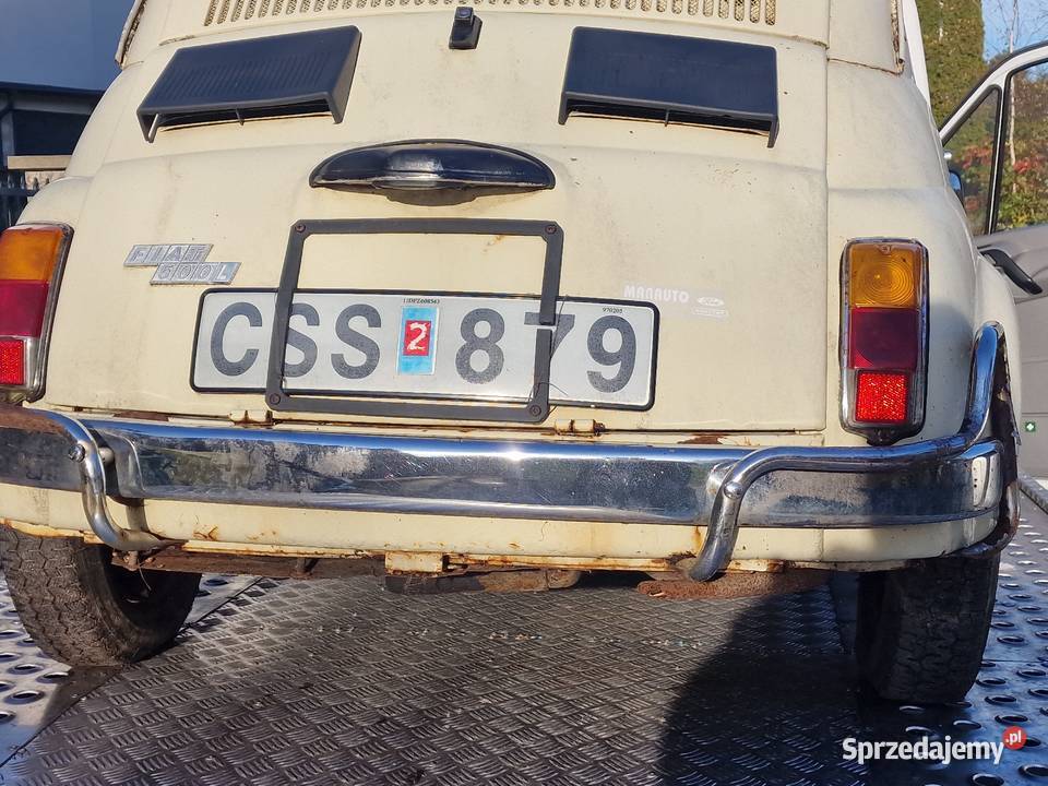 Fiat 500 L 1970r Gdynia