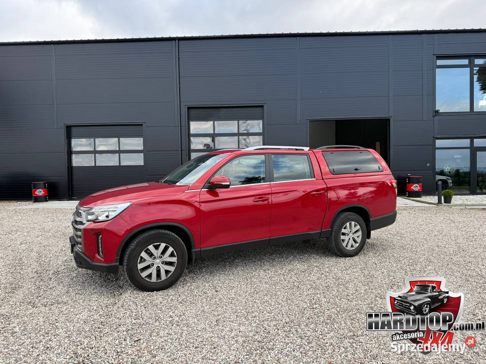 Zabudowa Ssangyong Grand Musso Hardtop na Pakę Pasłęk