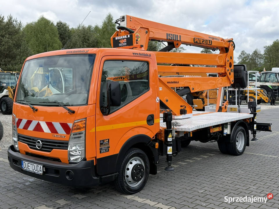 Nissan Cabstar Zwyżka Podnośnik Koszowy ISOLI elektryczne lusterka
