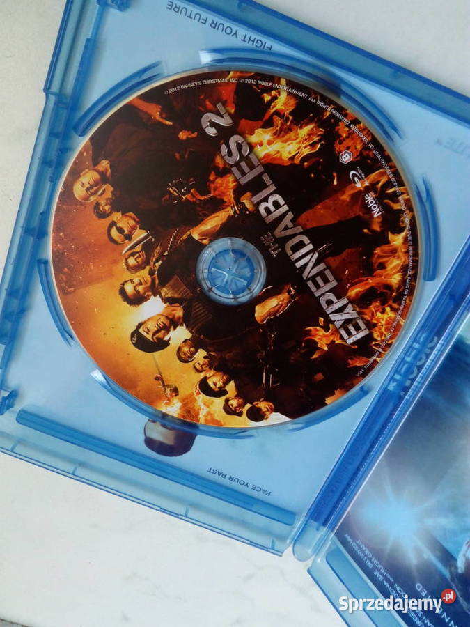 Film THE EXPENDABLES 2 Bluray Disc Puławy