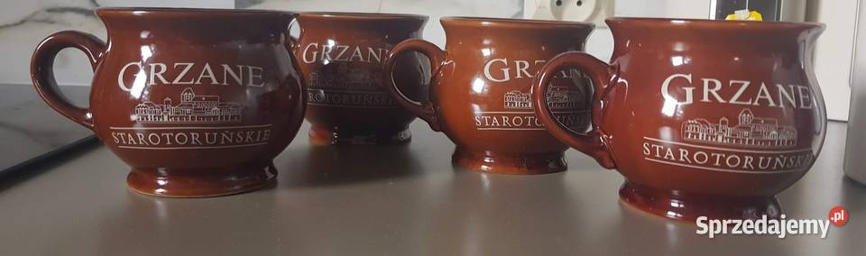 Kubek kufel do grzańca 4 sztuki Zielona Góra