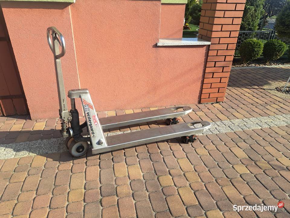 Paleciak wózek paletowy ręczny podwójne rolki dolnośląskie Syców