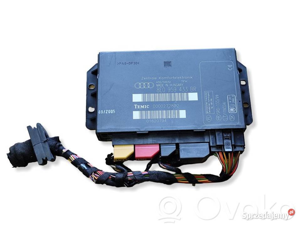 Audi A4 S4 B6 B7 MODUŁ STEROWNIK KOMFORTU wielkopolskie sprzedam