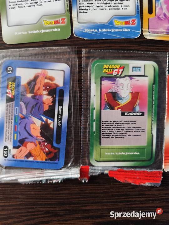 Dragon Ball Chio karty uszkodzone mazowieckie Płońsk sprzedam