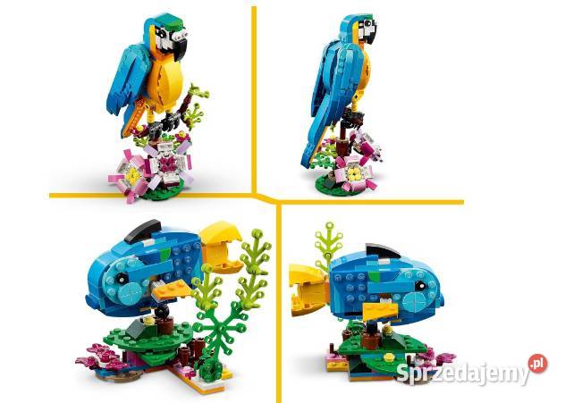 LEGO 31136 Creator 3 w 1 Egzotyczna papuga 7 lat+ Warszawa