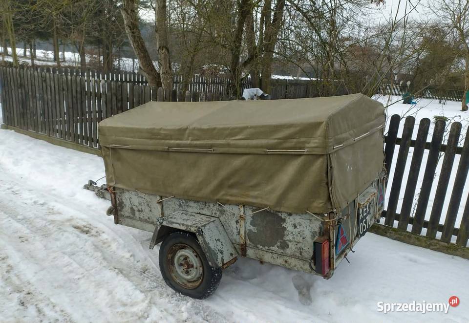 Przyczepka samochodowa Oryginalna Fabryczna małopolskie Dąbrowa Tarnowska sprzedam