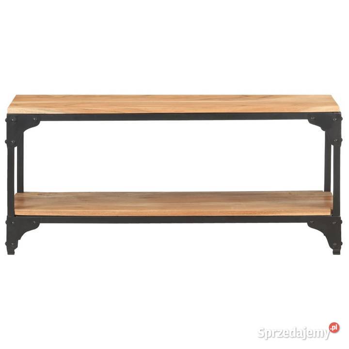 vidaXL Stolik kawowy 90x30x40 lite drewno Warszawa