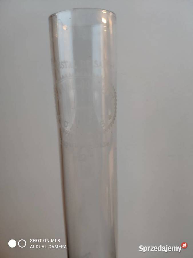 Stary sygnowany kominek cylinder 12 44 mm 2