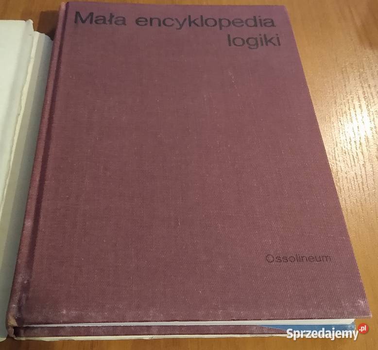 Mała encyklopedia logiki red Witold Marciszewski Gdańsk