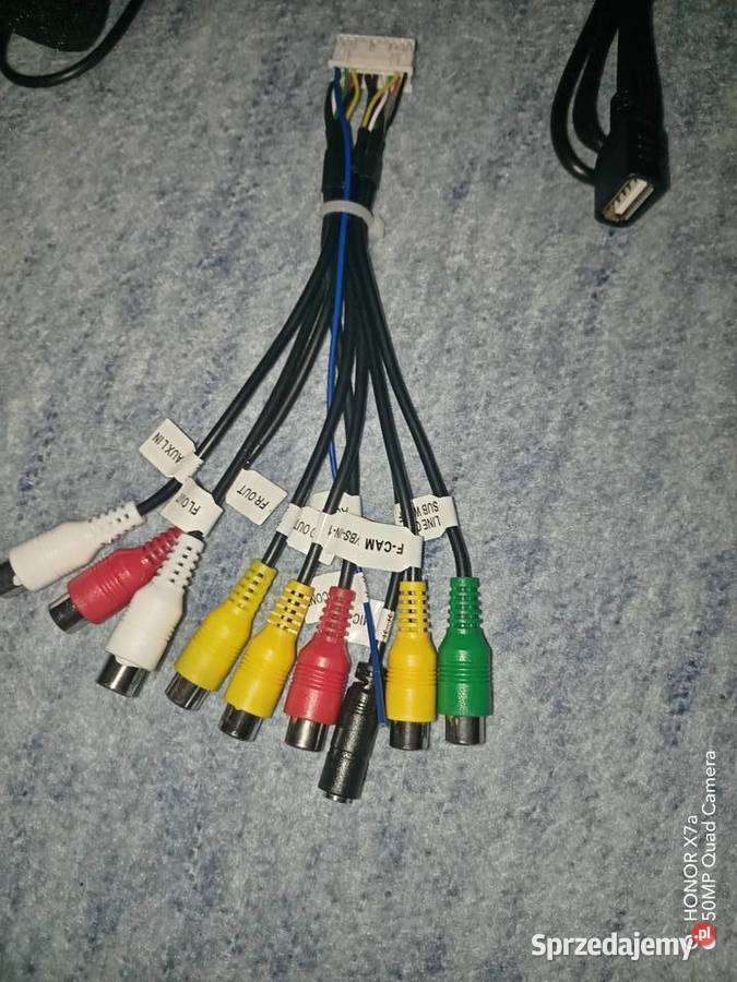 Kabel RCA wiązka stacja multimedialna świętokrzyskie Kielce sprzedam