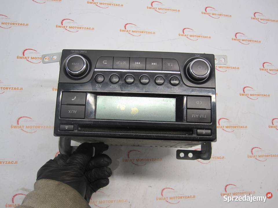 NISSAN JUKE 10r radio CD 281851KA2A Sprzęt audio fabryczny Kielce sprzedam