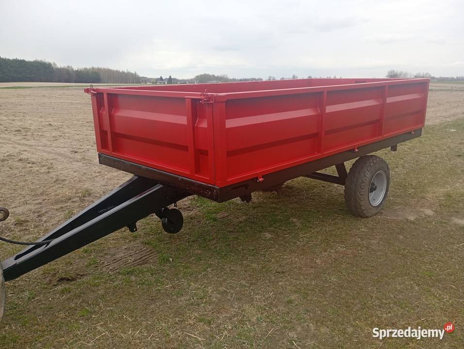 Przyczepa jednoosiowa wywrotka 3strony Radom