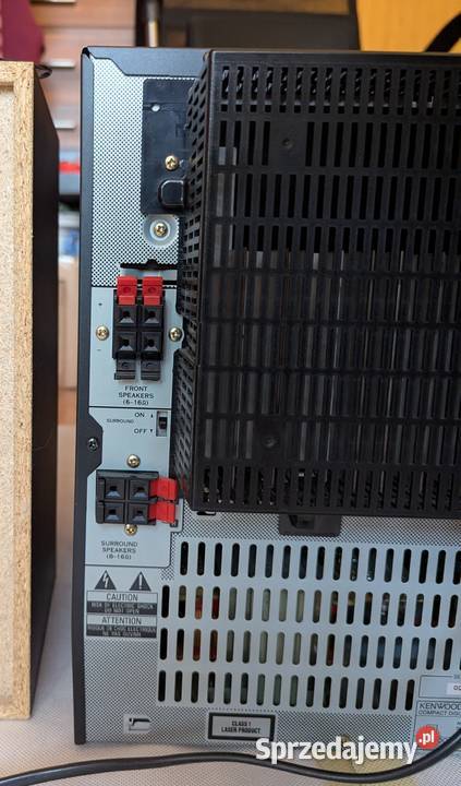 KENWOOD RXD303 kolumny LSN303 pilot RC553E CD mazowieckie Warszawa