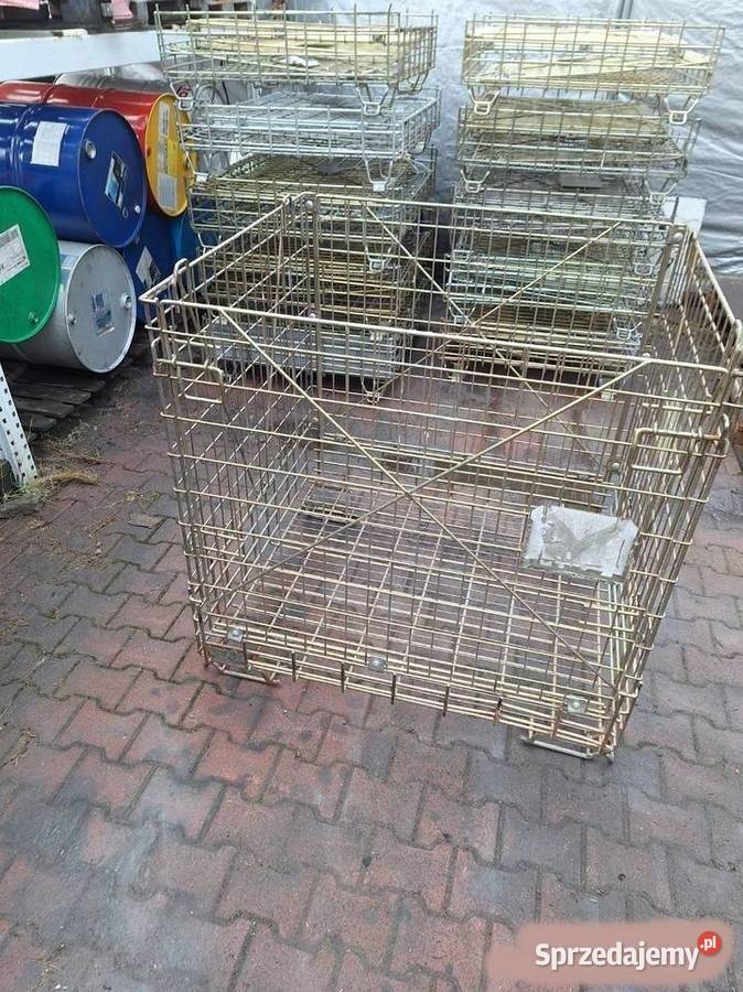 SKRZYNIA KOSZT KONTENER BOX SIATKOWY GITTERBOX Sosnowiec