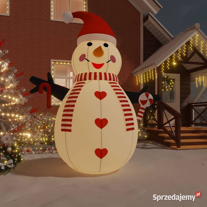 vidaXL Nadmuchiwany bałwan z oświetleniem LED Warszawa