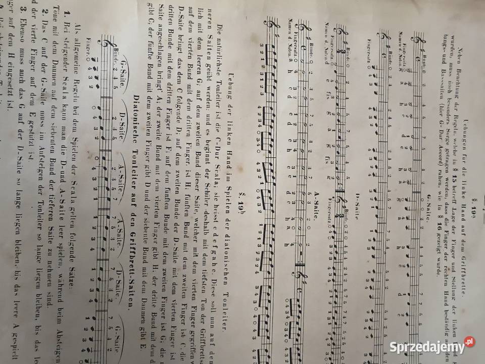 Cytra zither w futerale stara szkoła gry komplet sprzedam