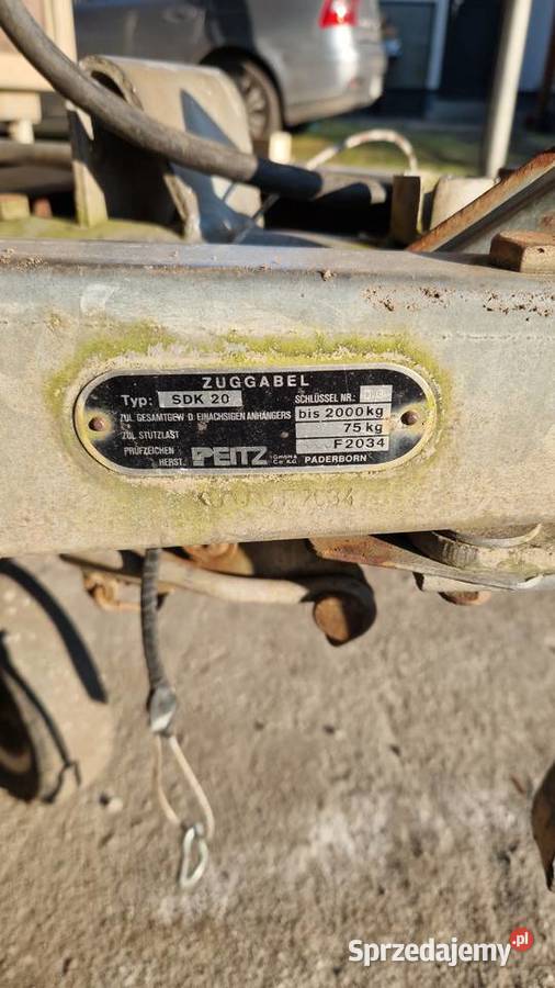 Przyczepka saris 1300dmc Przyczepy Zbiersk