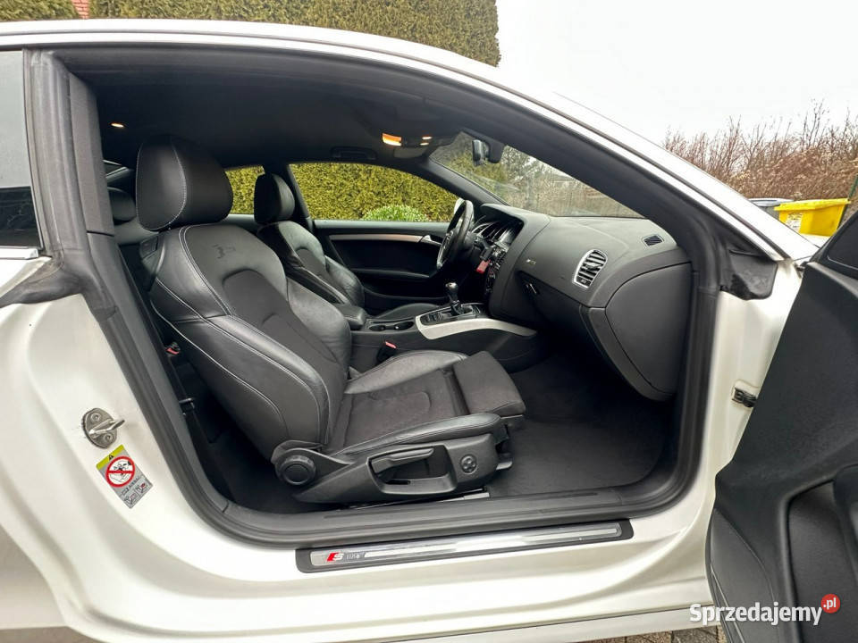 Audi A5 Coupe Audi A5 20TFSI 180 Biała Ładna czujnik zmierzchu Wrocław