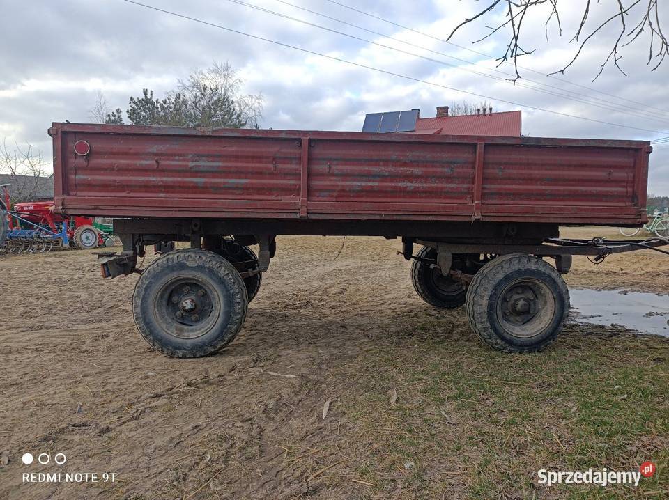 Przyczepa wywrotka d 35 nieuszkodzony Parczew