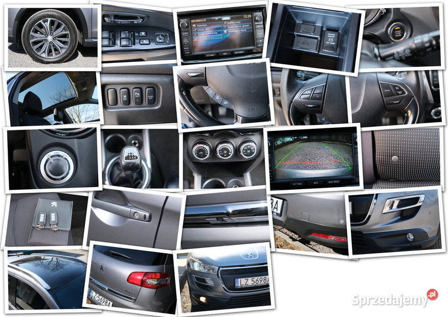 Peugeot 4008 16 eHDI 4x4 nawigacja kamera Zamość sprzedam