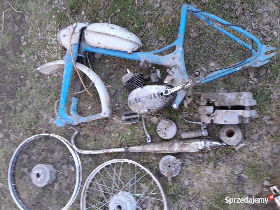 Części romet sztywniak rama I silnik Świerzawa