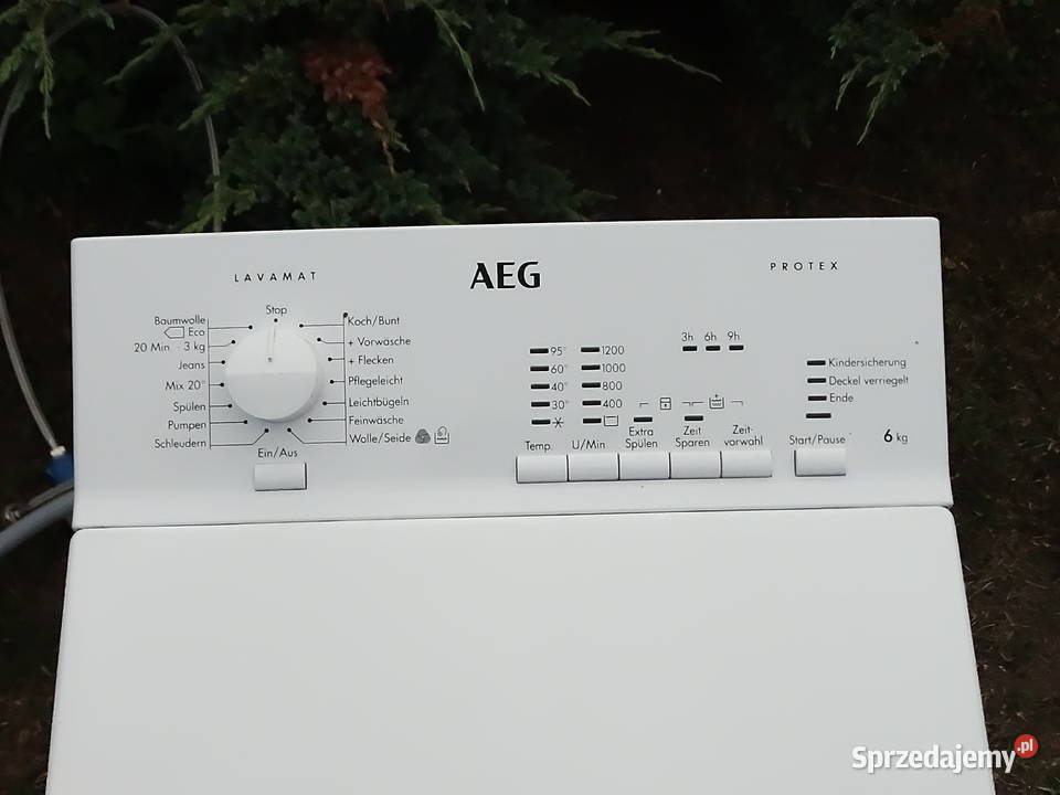 Pralka ładowana góry AEG Lavamat Protex 6 A