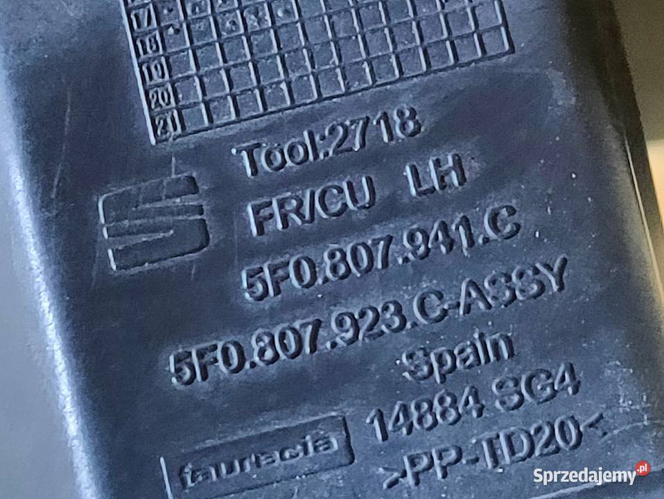 Mocowanie Dyszy Spryskiwacza Lampy Seat Leon III Pleszew