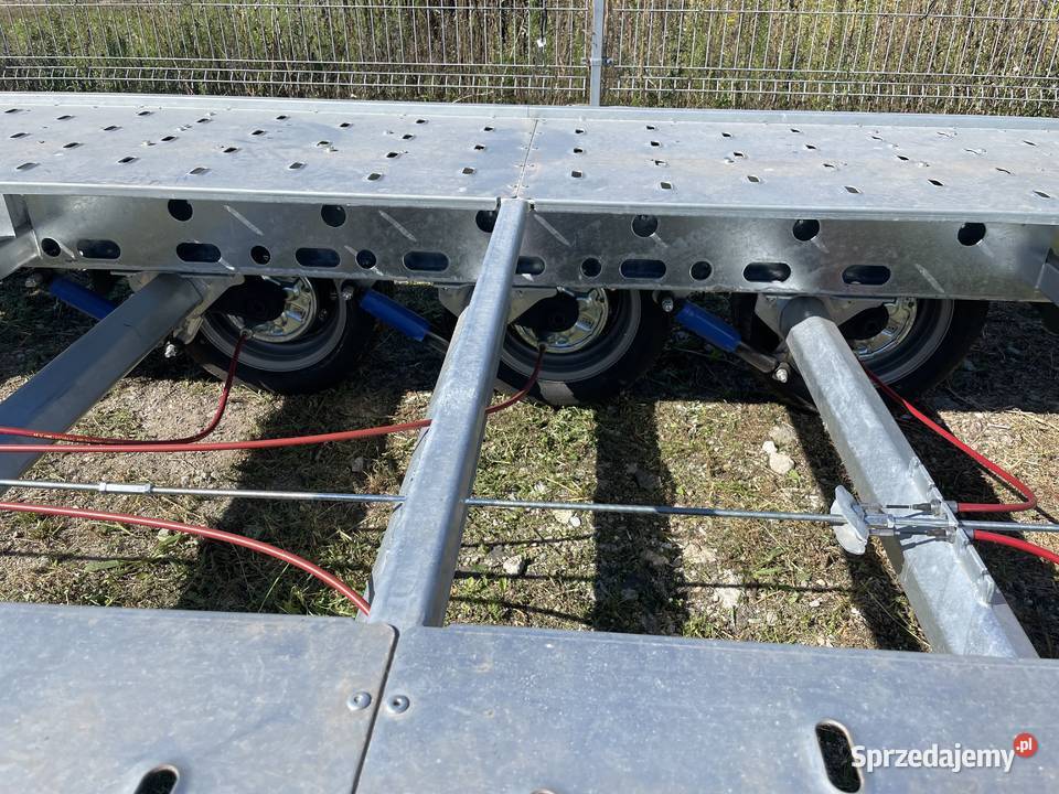 Laweta Temared Car na 2 auta 8m 3500DMC 3 osie Piła